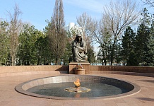 Eternal Flame in Musraqillik square, Tashkent