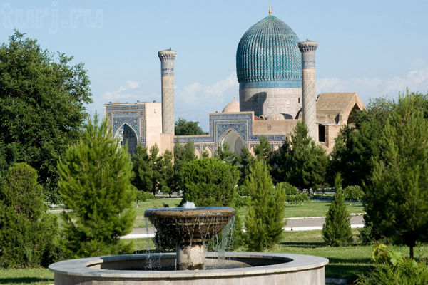Euronews shows report on Gur-e Amir Mausoleum