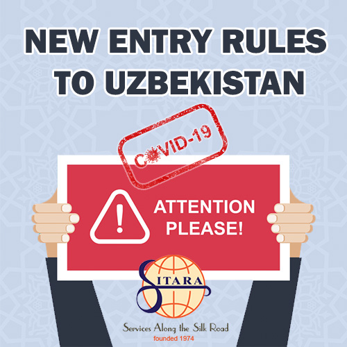 Notification for the passengers planning the departure to the Republic of Uzbekistan