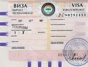 kyrgyzstan visit visa