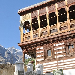 old mosque in Khaplu