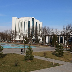 Business Center Poytaxt from Mustaqillik Square, Tashkent